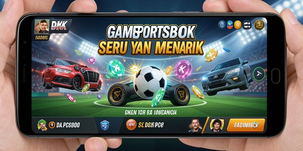 Tampilan menarik dari gameplay Sportsbook DKK dengan pilihan taruhan.