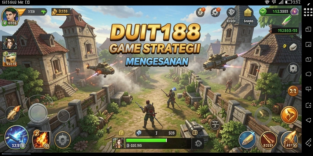 Tampilan dinamis dari gameplay DUIT188 yang penuh strategi.