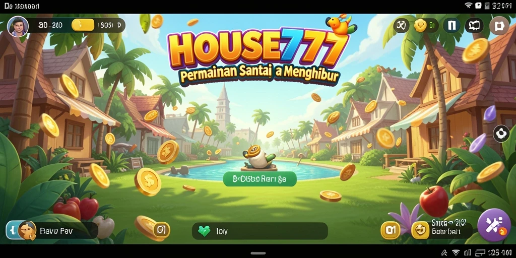 Tampilan gameplay HOUSE777 yang menarik dan interaktif.