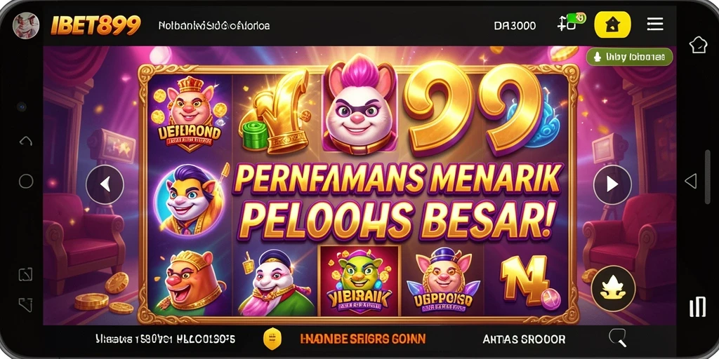 Tampilan gameplay IBET899 yang menawan dan penuh warna.