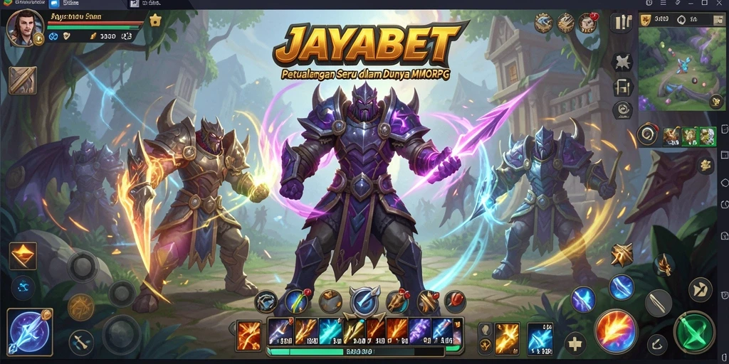 Tampilan gameplay seru di JAYABET dengan aksi pertarungan yang mendebarkan.