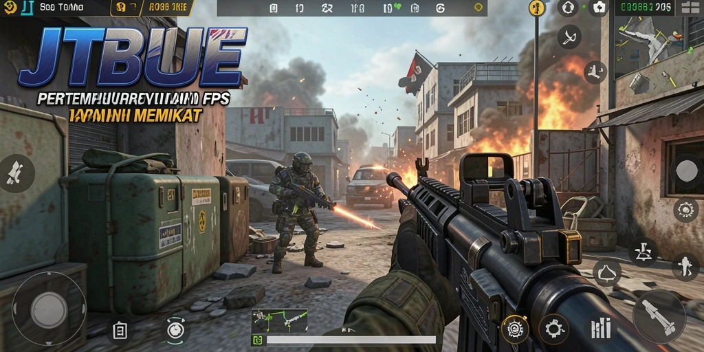 Gameplay seru dengan aksi cepat di JTBLUE.
