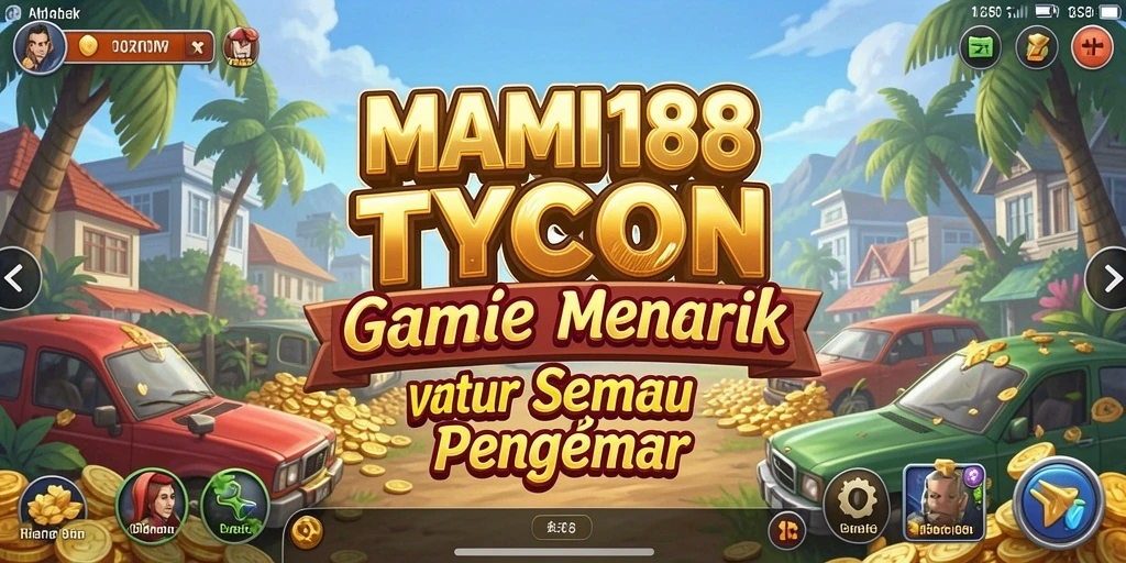 Tampilan gameplay Tycoon MAMI188 yang menarik dan interaktif.