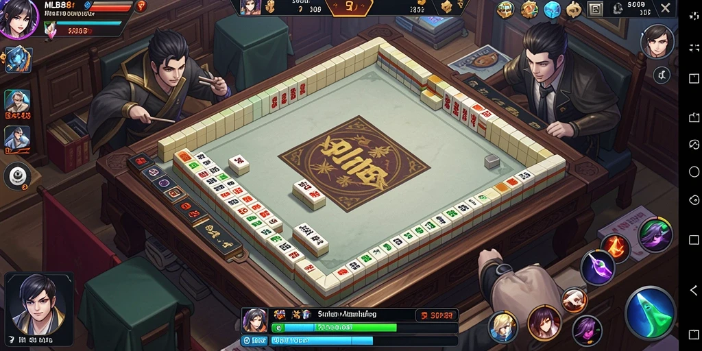 Gameplay <strong>MLBB8</strong> yang seru dan menantang di dunia Mahjong.