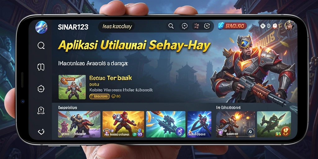 Screenshot SINAR123 menampilkan antarmuka yang jelas dan mudah digunakan.